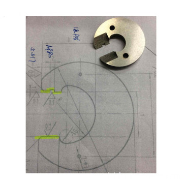 Usinage CNC de précision en acier inoxydable de pièces de moule